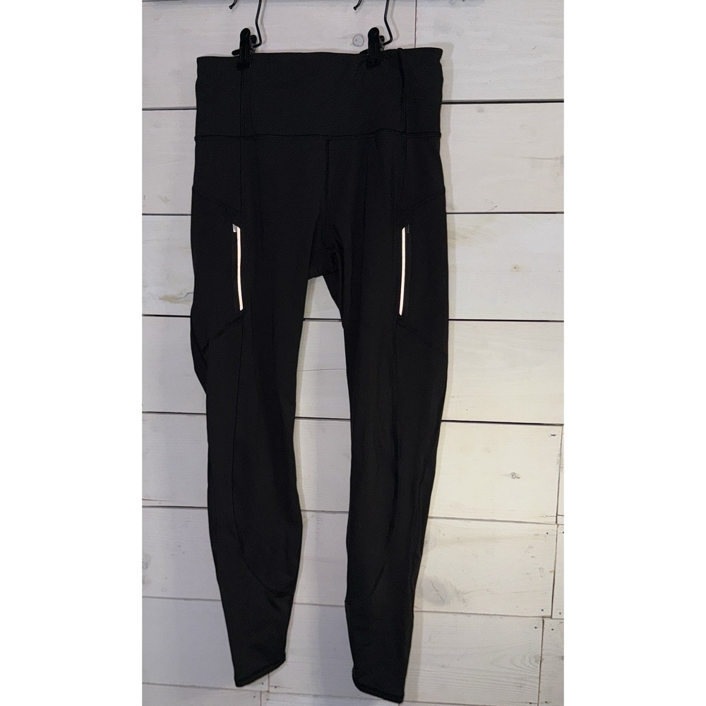 Athleta Womens Rainier Black Activewear Leggings Size Small